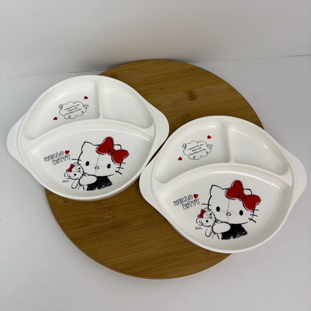 Hello‎ Kitty Lunch Dish with Handhe CB-36